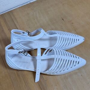 Jeffrey Campbell Squeaky Jelly Flats Women’s 8